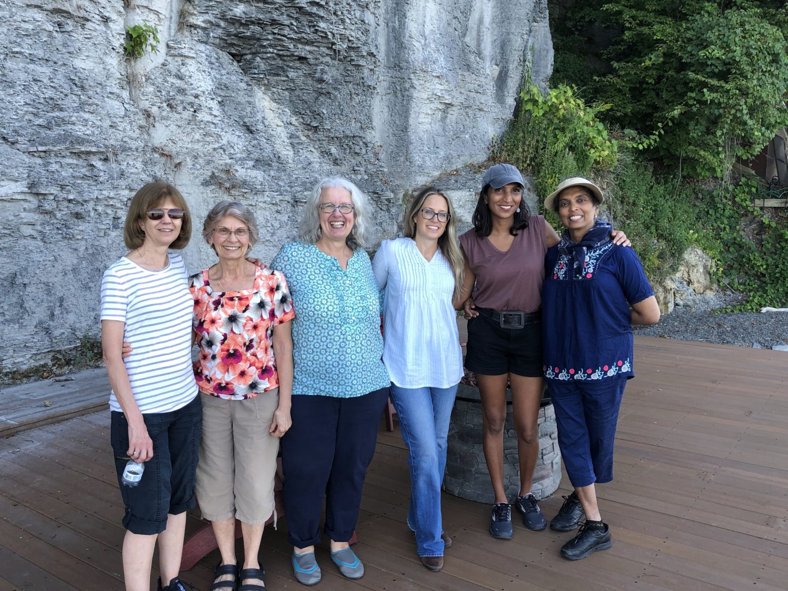 Ladies at church retreat